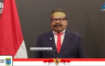 Peringatan HUT Ke-81 RI di Papua Pegunungan Berlangsung Khidmat, Gubernur Ajak Generasi Muda Terus Berkarya