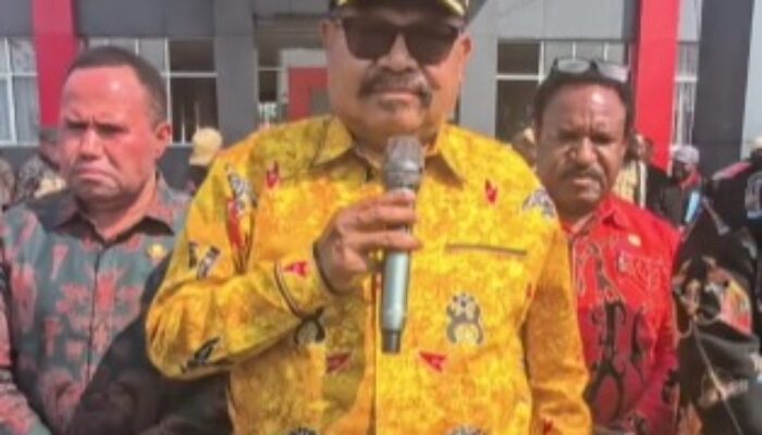 Respons Bencana Hujan Es Kuyawage, Pemprov Papua Pegunungan Pasok Pangan Lokal dan Susu Formula