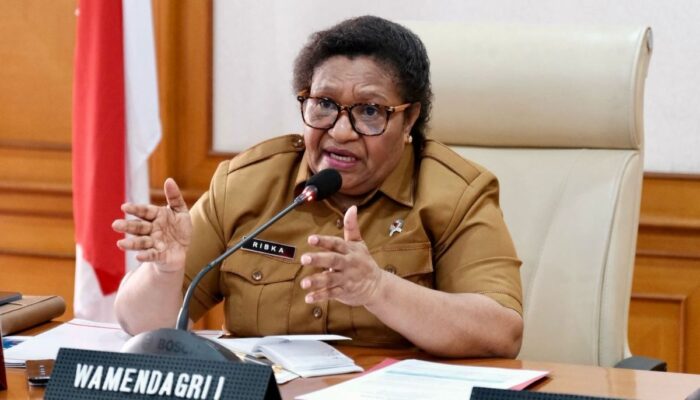 Wamendagri Ribka Haluk Desak 26 Pemda di Papua Tuntaskan Pencairan Dana Otsus Tahap II 2026
